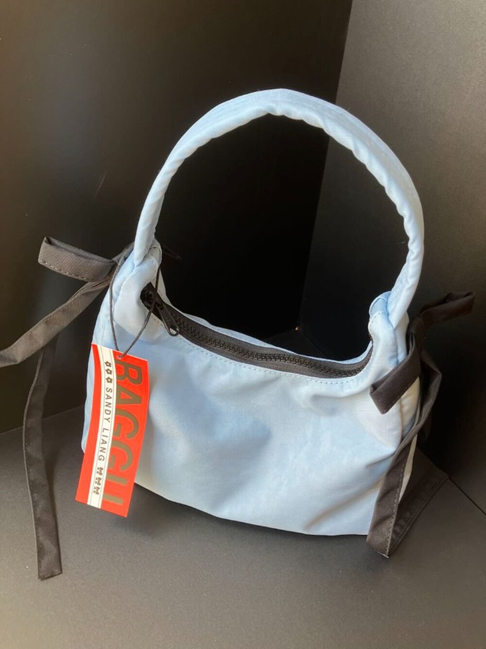 Rag & Bone Light Blue Nylon Mini Underarm Bag